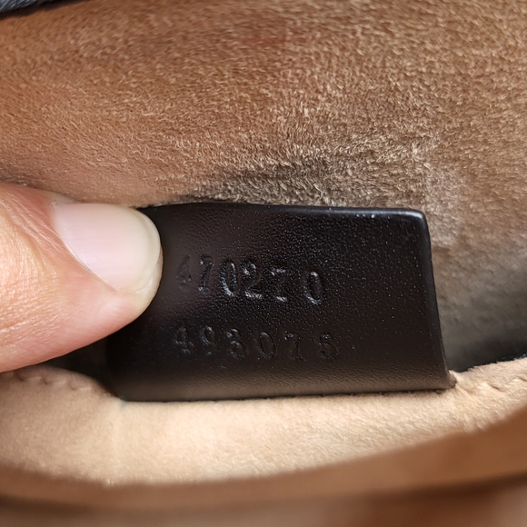 GUCCI Mini Sylvie Sherry Top Handle Crossbody Leather Bag..Authentic w/COA.. - Picture 11 of 16